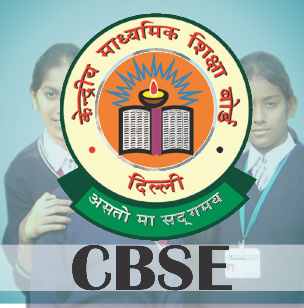 Small image showcasing logo of cbse board on a background of two girls symbolizing home tuition for all boards in Ghaziabad