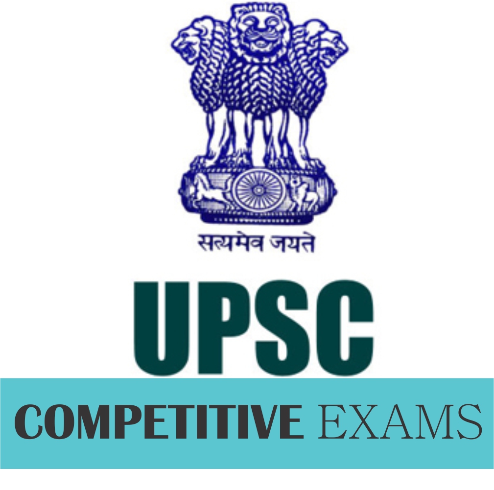 Small size image showcasing Indian national emblem with a word UPSC symbolizing home tuition for competitive exams in Ghaziabad